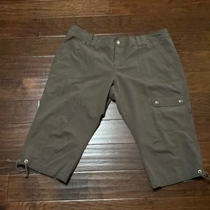 Maurices size 24 dark gray with ties at leg seam